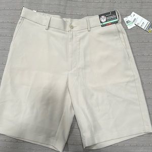 Golf shorts—NEVER WORN. Size 34. Color - cream.